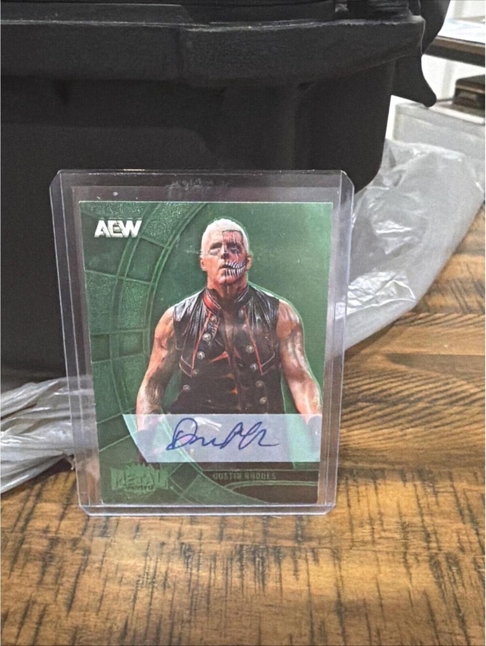 Dustin Rhodes Metal Universe Aew Auto Fx Green /10 2025